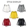 2024 Autumn-Winter Women's Fashion Drawstring Bucket Bag - Retro Single Shoulder Crossbody Commute Bag