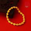 Vietnamese Cat's Eye Gold Bead Bracelet: Ancient Craftsmanship, Luxurious Light Fashion Jewelry