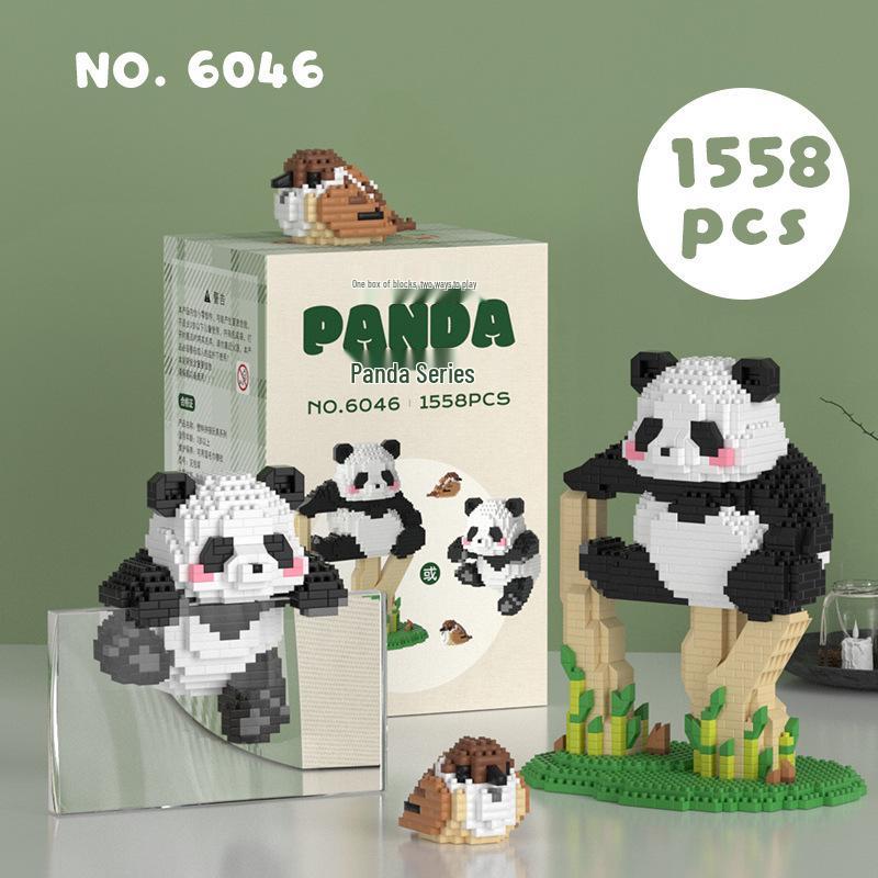 Giant Panda Building Blocks - Educational Toy for Children, Birthday and New Year Gift