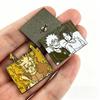 Naruto Uzumaki Naruto Uchiha Sasuke Brooch Anime Metal Badge Cartoon Backpack Ornament Good Friend Holiday Gift