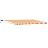 Manual Articulated Arm Awning with Multicolor LEDs 4 X 2 M