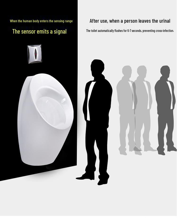 Kohler Wall-Mounted Sensor Urinal for Men