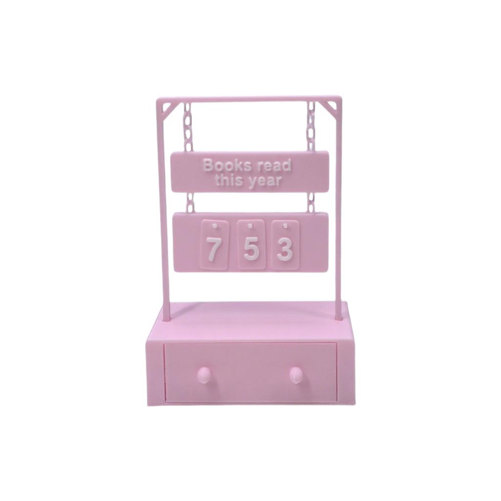 Bookshelf Decoration Reading Counter Library Reading Aid, Gift For Writers And Book Lovers
