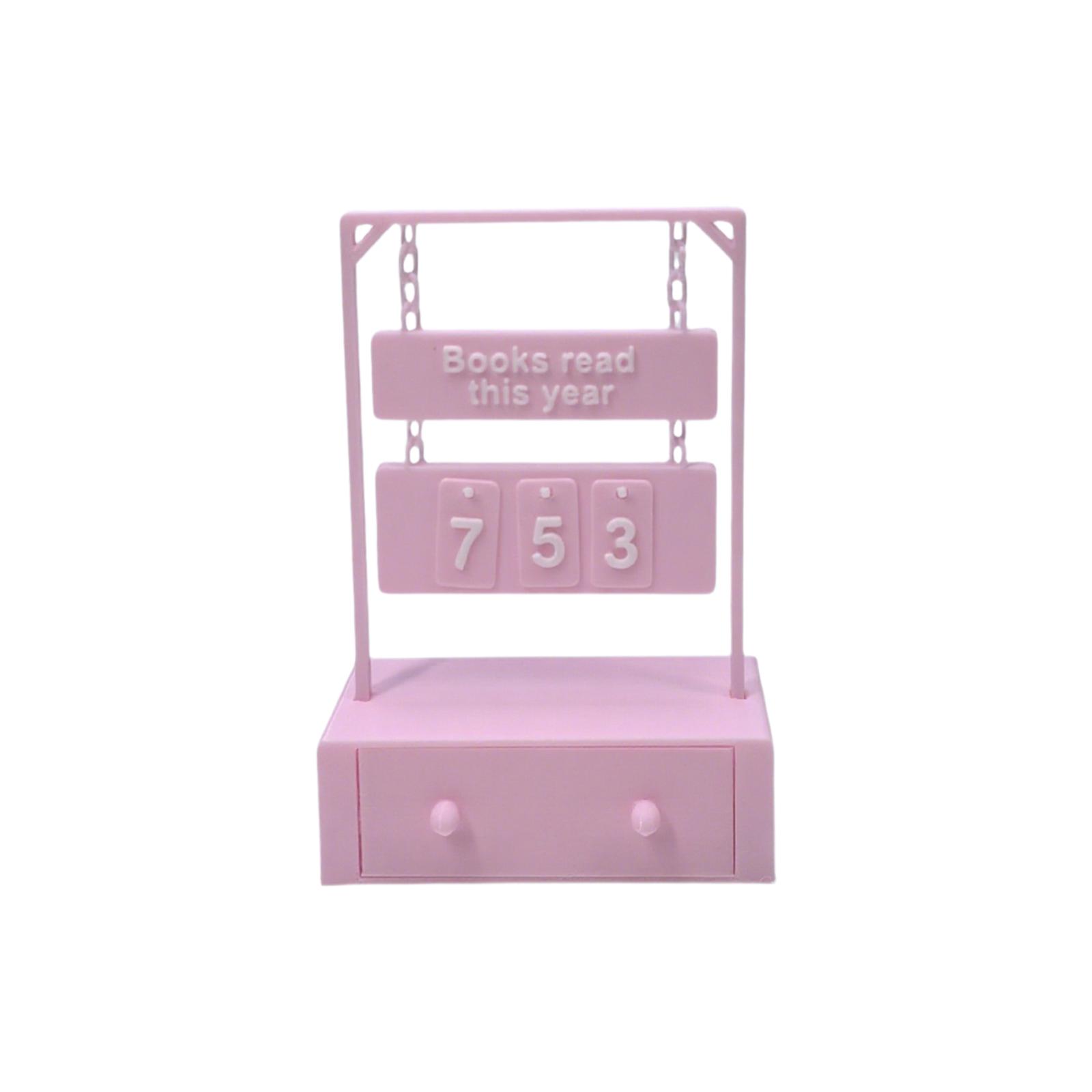 

Украшение для книжной полки Стойка для чтения Библиотека Помощь для чтения, Подарок для писателей и книголюбов One Size розовый