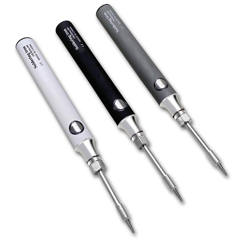 Portable 5V USB Soldering Iron: Compatible with Power Bank for Charging and Repairs