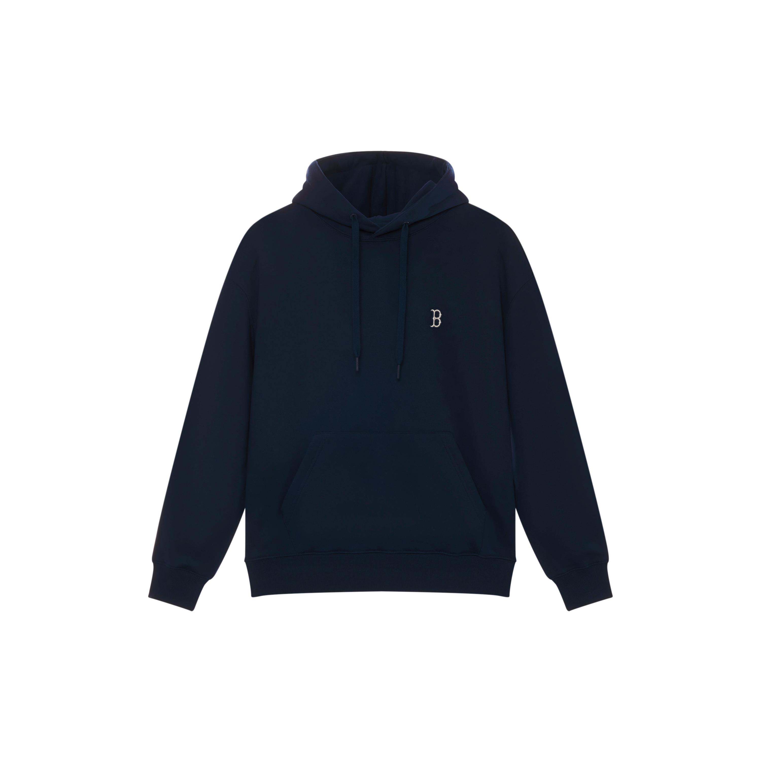 MLB Boston Red Sox Basic Collection 24FW Hoodie Unisex Navy Blue 3AHDB0144-43NYS XS
