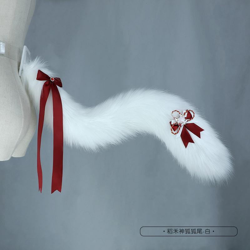 

A hair simulation animal ear headband cosplay props comic exhibition party dress up headgear hair accessories Dahe Shenhu