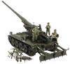Tamiya Italeri Series US Army Cannon M107 Vietnam War Plastic Model 37021 1/35 No.21 Self-Propelled