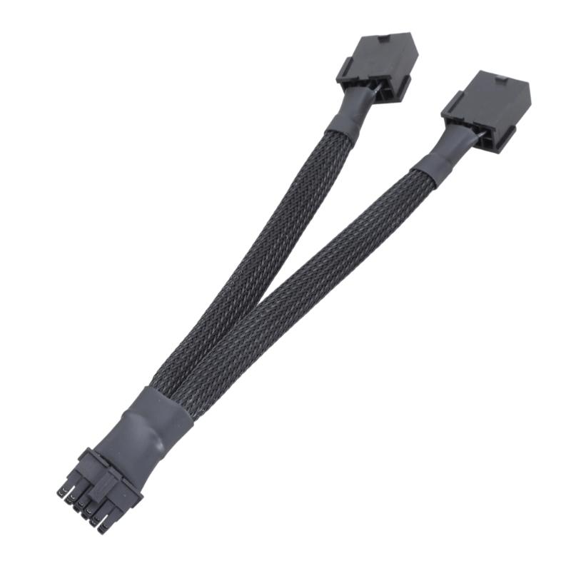 Double 8Pin Female To 12+4Pin Male Adapter Cable for RTX40 Series Stable To Motherboards  Power Transfer Flexible