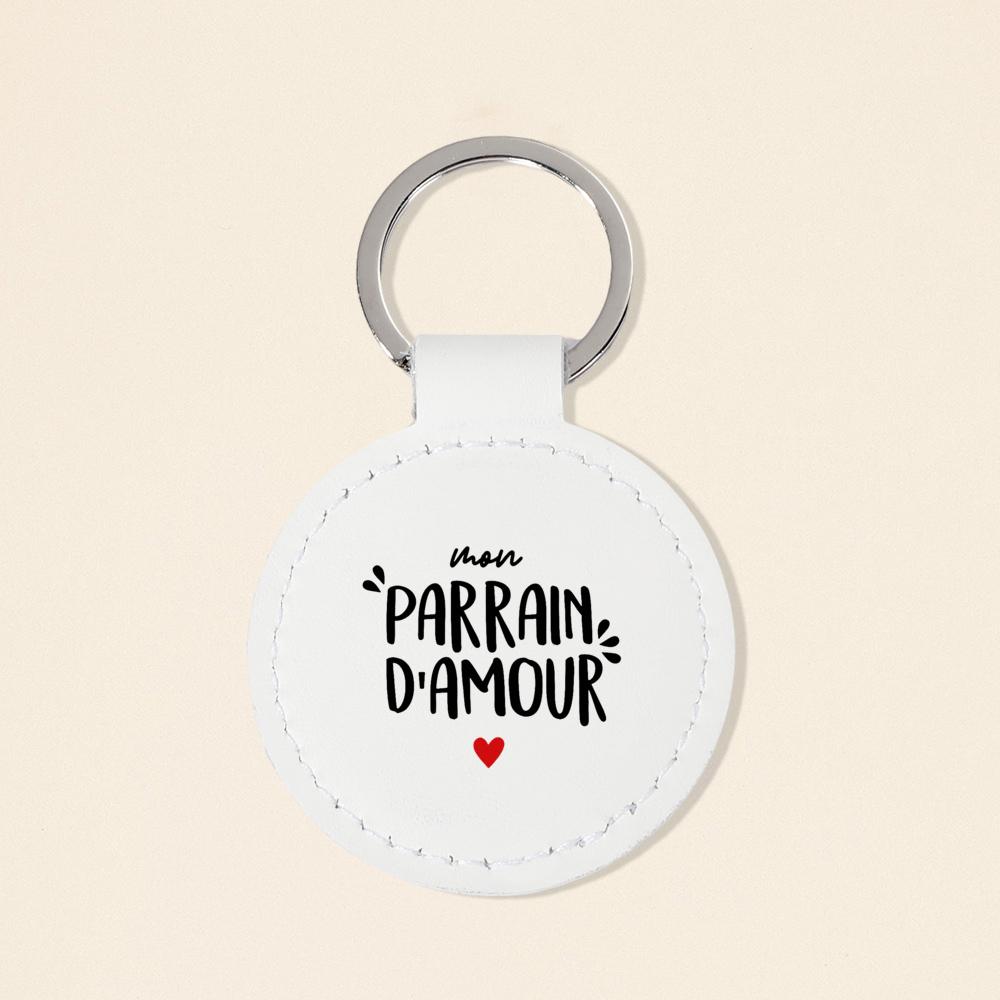 Möchtest du meine Patentante & mein Patenonkel sein? Geschenk Schlüsselanhänger Schlüsselanhänger Anhänger Frage Marraine Parrain Anfrage Leder Schlüsselanhänger