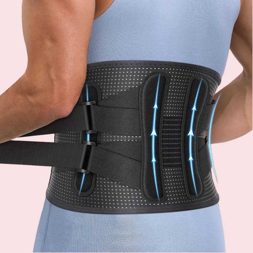 

Back Brace Support For Lower Back Designed For Women & Men Provides Lumbar Support For Herniated Discs Heavy Lifting Breathable XXL