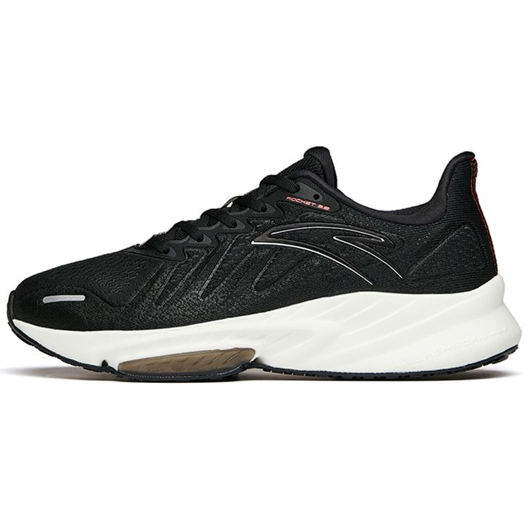 Anta Rocket 3.0 Non-Slip Durable Low-Top Running Shoes Men Sneakers Black Gray 112145587-8 44.5