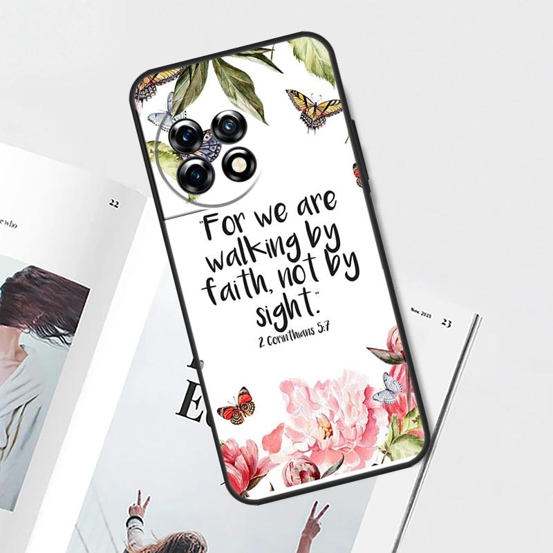 Bible Verse Case For OnePlus Nord CE 5 2 3 4 Lite N30 OnePlus 11 12 13 15 13T 13R 10T 12R 9 10 Pro Cover