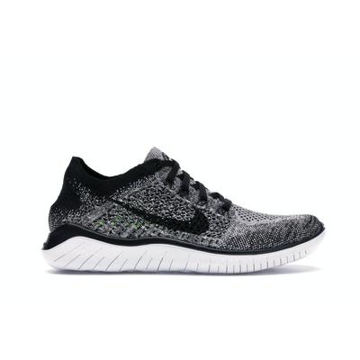 Free RN Flyknit 2018 Λευκά Μαύρα Γυναικεία Αθλητικά Παπούτσια 942839-101