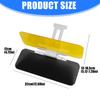 1/2pcs Sunshade Car Sun Visors For Daytime Sun Protection And Nighttime Headlight Glares Reduction Quick Installation