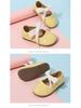 Mädchen-Schleifen-Leder-Prinzessinnenschuhe - Koreanischer Stil, Weiche Sohle, Trendige Single-Schuhe für Frühling/Herbst