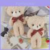 Adorable Plush Teddy Bear Stuffed Animal With Blush For Cute Bouquet Gifts