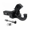 Textured Tow Hitch Attachment Heavy-Duty Construction, Arm with Hook,