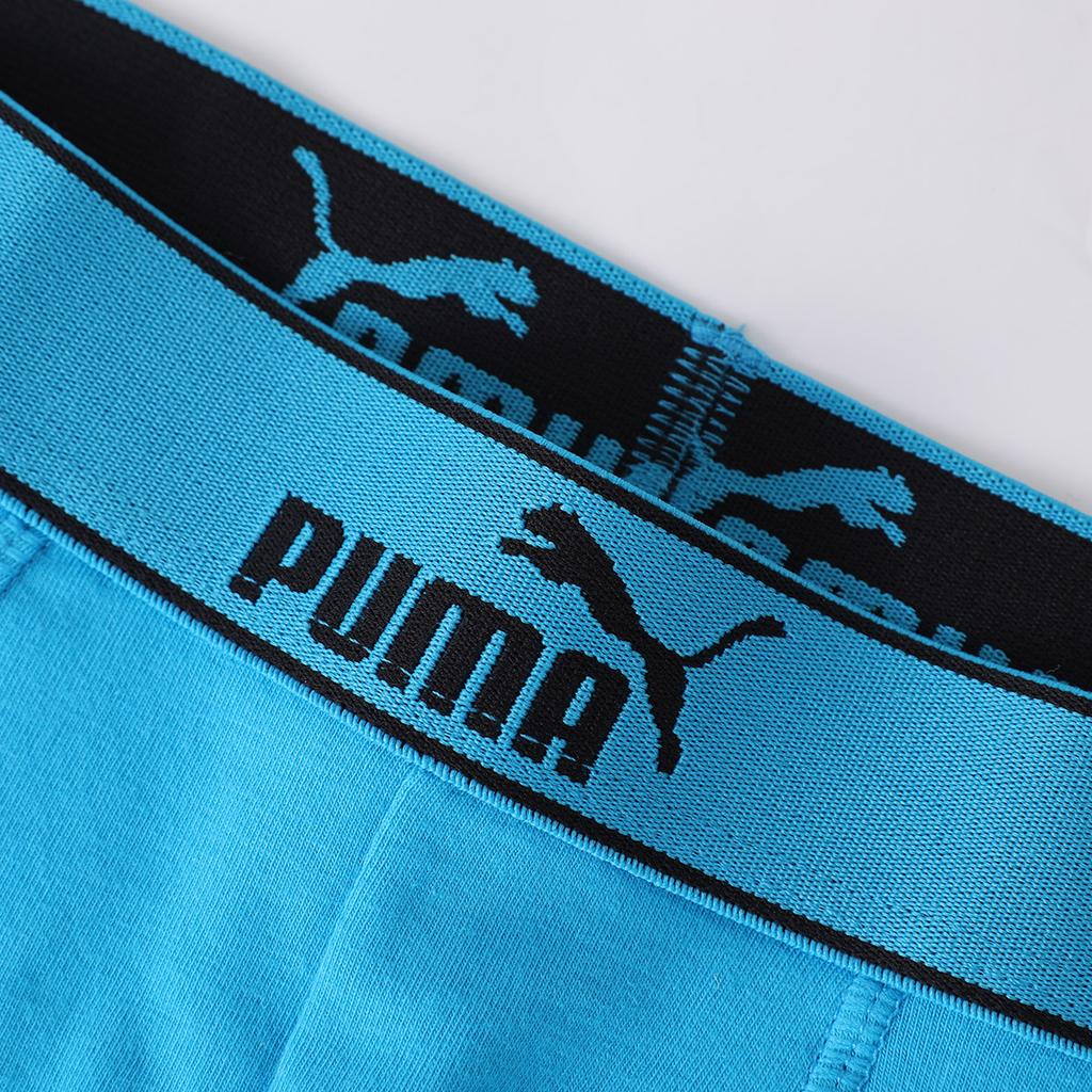 PUMA Solid Color Mid-Rise Antibacterial Boxer Shorts Sports Casual Breathable Comfortable Boxers Men underwear 701237600-02