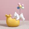 Bear vases Flower Decorations Household Ornaments Home Living Room Decor Accessories Interior Office Desktop Decor Gift