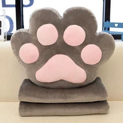 Schattige kattenpoot pluche speelgoed lichaamskussens kawaii kantoorstoel auto kussen gevulde cartoon kussens pluche kinderspeelgoed cadeau woondecoratie