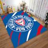 Kieler SV Holstein Logo Carpet Suitable As a Non-slip Mat for the Living Room or Bedroom Sofa