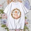 Fashion Fiorucci Baby Angel Graphic Tshirt Summer Classic Aesthetic T Shirt Unisex Unisex Kawaii Clothes Creative Couple Short Sleev Unisex