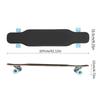 Maple Wooden Professional Longboard Strong Loading Anti-skid Deck Four Wheel Sports   for Teenager(Heart )