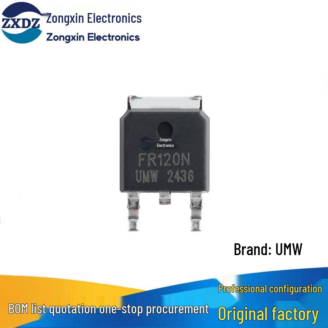 

Оригінальний IRFR120NTR TO-252 100В/9.4А MOSFET N-каналу