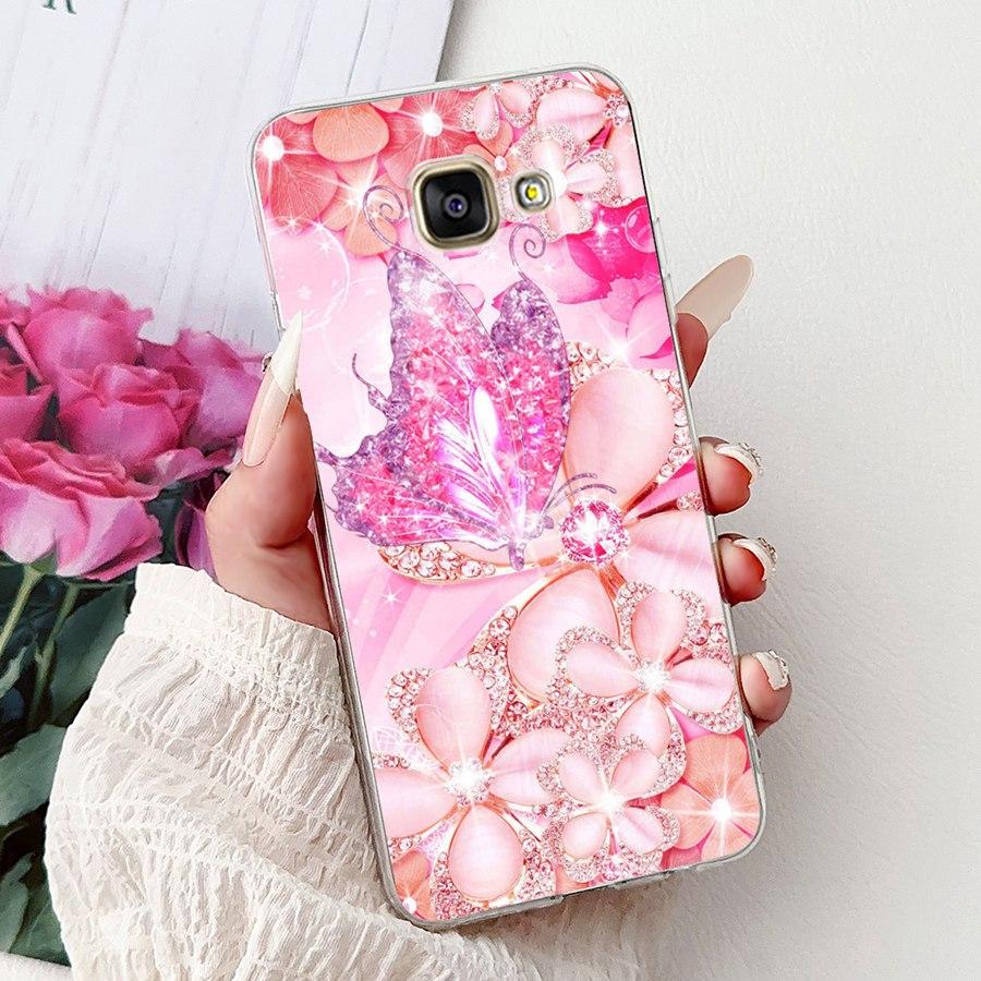 Für Samsung A3 2016 Hülle Galaxy A3 2017 Rückseite Cartoon Dünn Weiches Silikon Funda für Samsung A310F A320F Stoßfest Capa