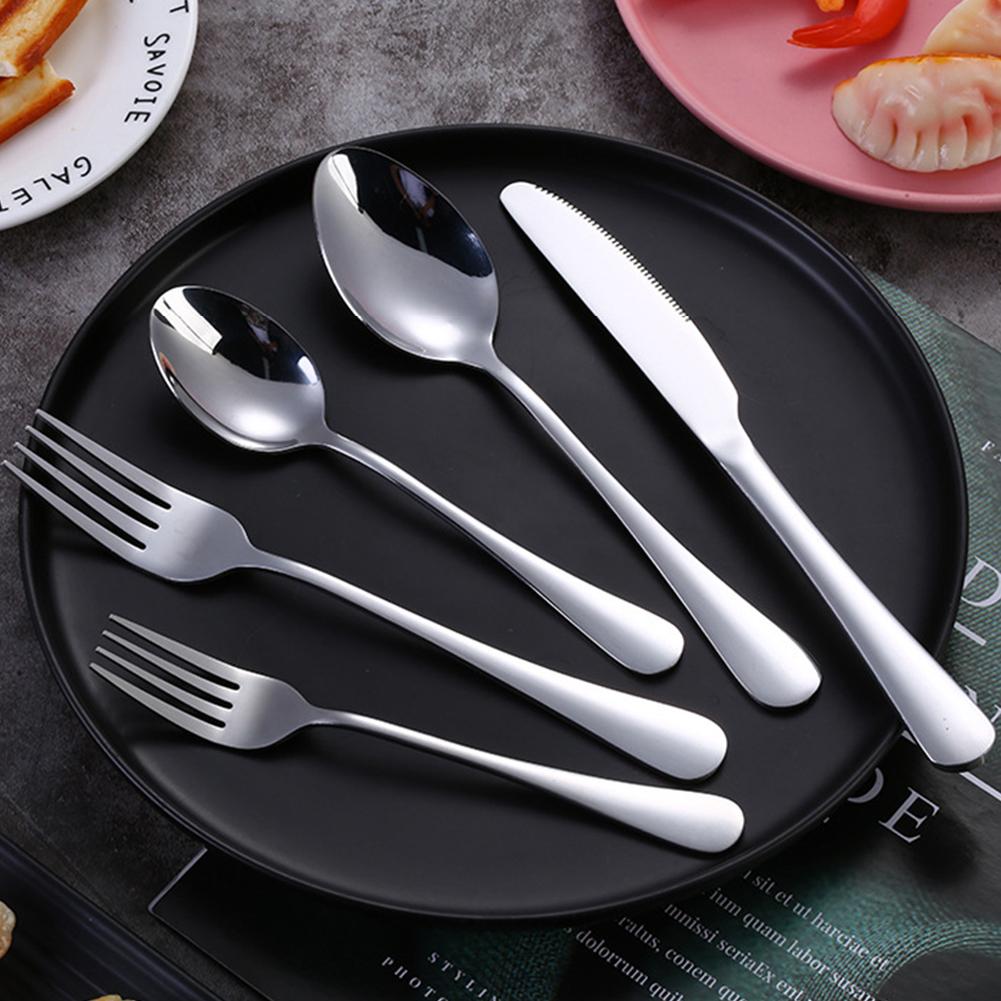 Cutter Besteck Besteckset 4pcs Suppe Kaffee Edelstahl Geschirr Utensilien Cutter Besteck Besteckset 4pcs Suppe Kaffee Edelstahl Geschirr Utensilien