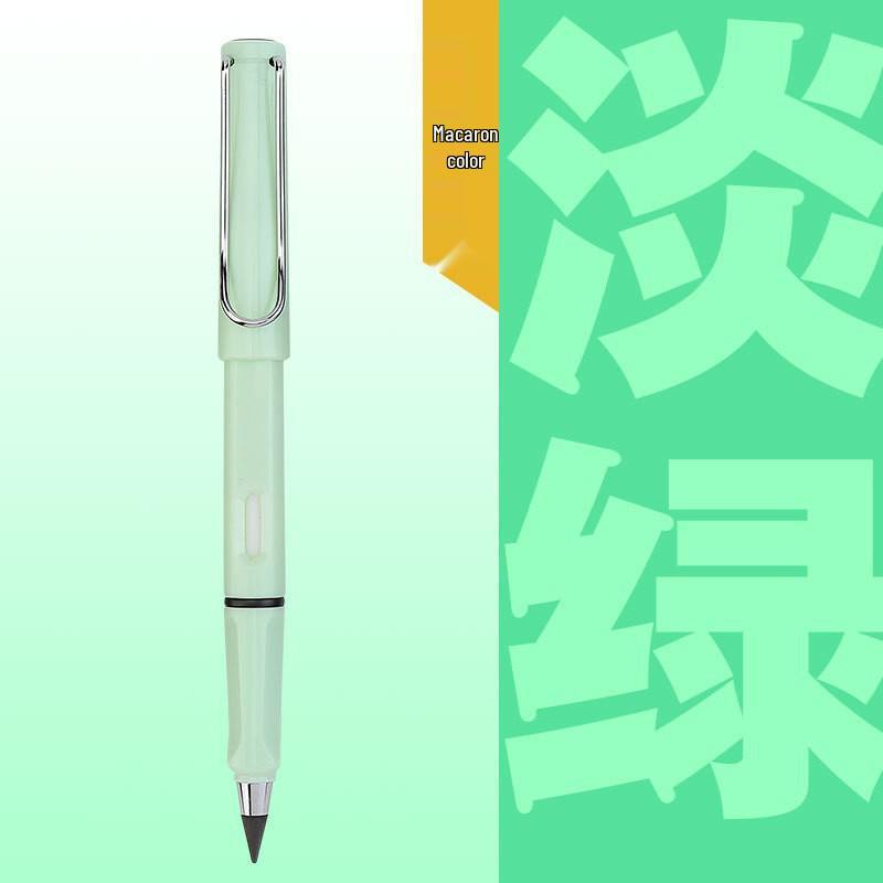 Black Tech Eternal Pencil: No Sharpening, No Ink, Break-Resistant Lead, Posture-Correcting Drawing Tool