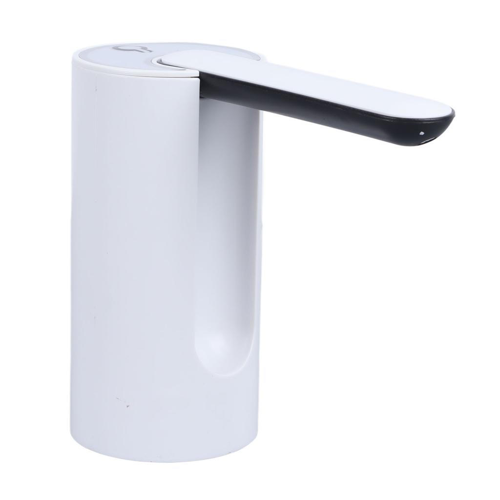 Water Bottle Pump White Drinking Water Dispenser Foldable One Button Operation Portable Electric Water Dispenser