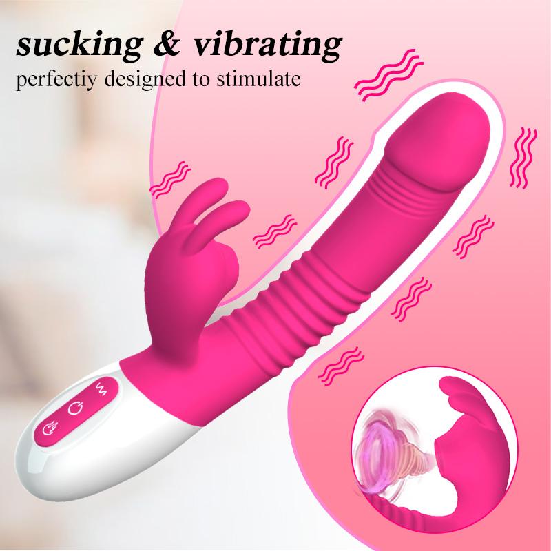 7*7 Speeds Vibrating Dildo With Sucking Vibrator For Woman G-Spot Vaginal Clitoris Stimulator Adult Toys And Sexy Toy For Women