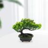 Simulation Bonsai Pine Tree Artificial Plastic Guest Welcoming Tree Realistic Home Decoration Photo Prop Greenery