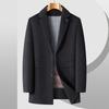 Winter Suit Wool Coat Double-sided Men's Middle-aged and Young Leisure Business Medium and Long Coat