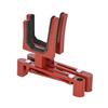 Supporto per Violino Pieghevole Portatile Regolabile Supporto per Violino Portatile in Plastica Supporto da Pavimento Accessori per Strumenti a Corda