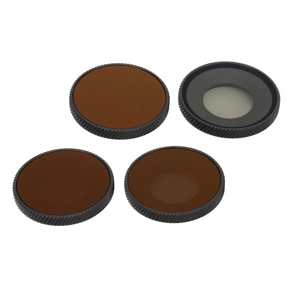 4 in 1 CPL ND8 ND16 ND32 Filter Kit Neutral Density Circular Polarizer Filter Set for DJI Osmo Action 4