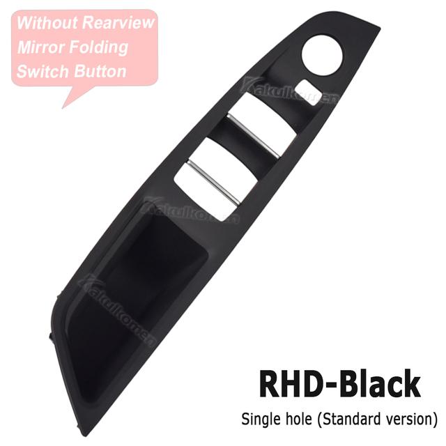 Upgraded Left Driver Side Inner Door Handle Panel Trim Beige Black For BMW 5 Series F10 F11 F18 520i 523i 525i 528i 535i