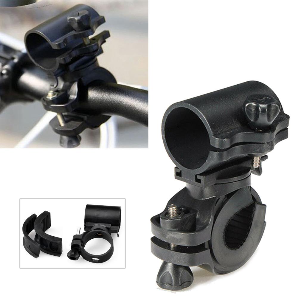 1x Bicycle Handlebar Torch Mount Flashlight Light Frame Bracket Clamp