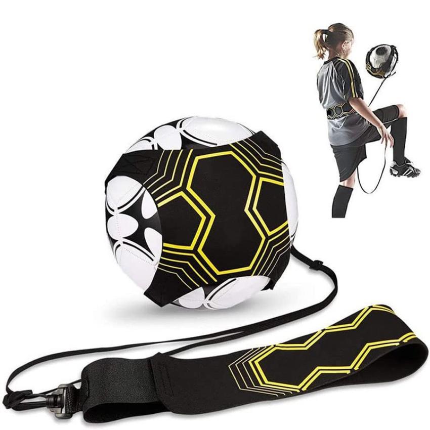 Football Kick Trainer Belt Device Solo Auxiliary Training Ball Band Soccer Kick Fitness Equipment Trainer Football Team Sports