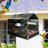 Outdoor Bird Feeder Garden Bird Feeder Outdoor Garden Decoration Hangable Feeding House For Backyard Balcony Camping Tree Home