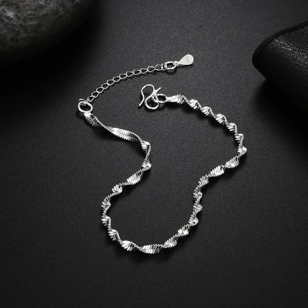New    Copper Twisted Chain Bracelet for Women Men Fashion Wedding party Fine Jewelry Christmas Gifts