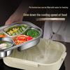 304 Stainless Steel Leak-Proof Insulated Lunch Box for Office and School, Food-Grade Square Bento Box.