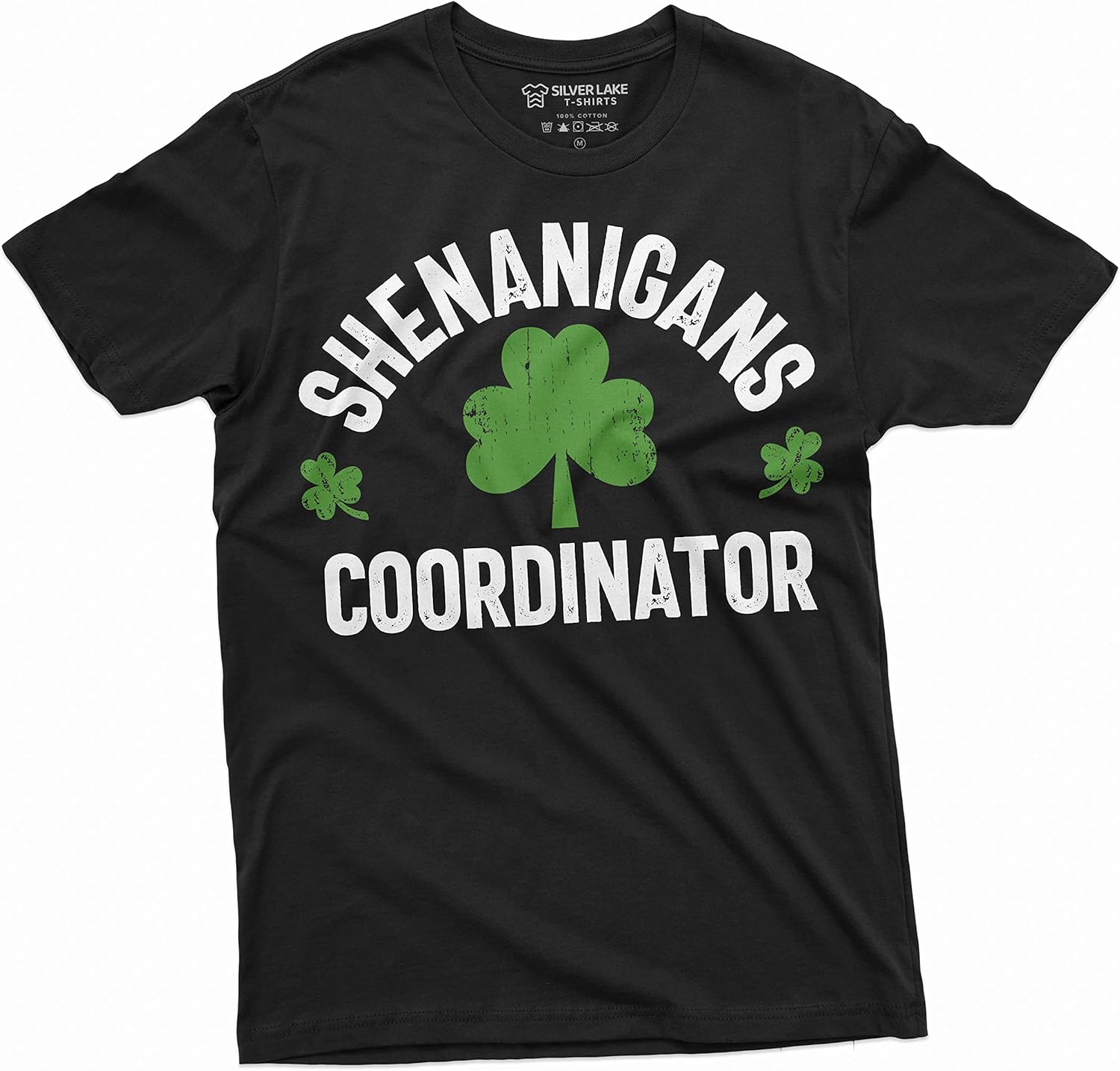Shenanigans Coordinator T-Shirt St. Patrick s Day Funny tee Clover Shamrock Humorous Shirts S разноцветный