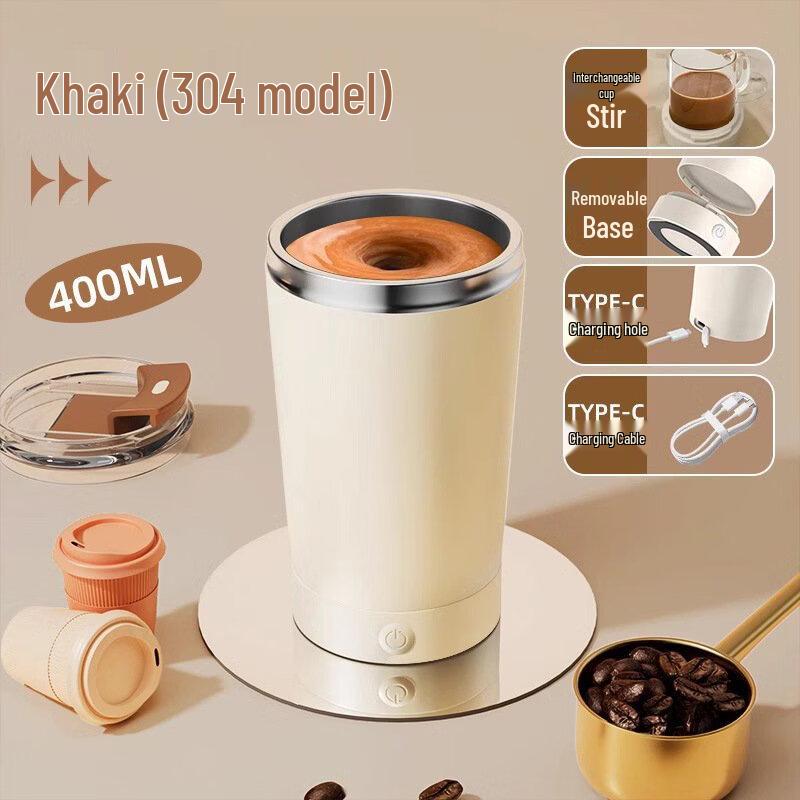 Shangqi Electric Self-Stirring Coffee Mug with Detachable Base