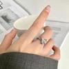 Liebe Light Luxury Zir*****Stiftring Damen Herbst und Winter Nischen Design Sinn Zeigefinger Mode Persönlichkeitsring