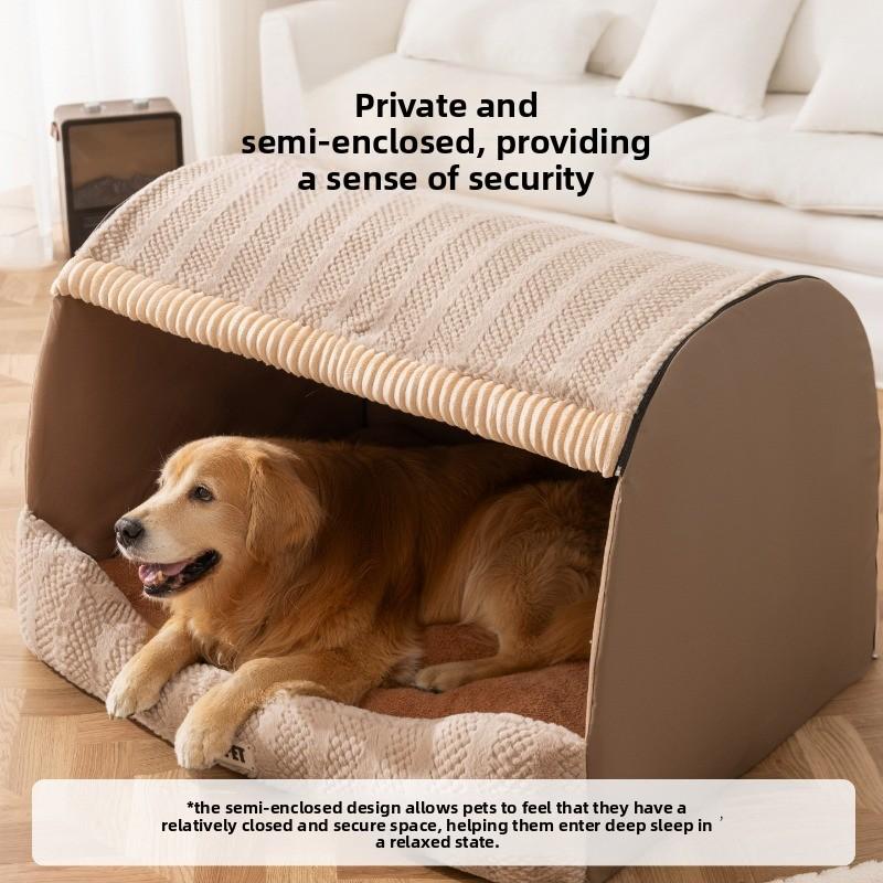 Autumn and Winter Dog Sleep Drawer Kennel Golden Retriever Big Dog Bed Deep Sleep Cat Nest Four Seasons Pet Nest