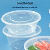 Yang Ge Disposable Round Transparent Plastic Food Containers with Lids