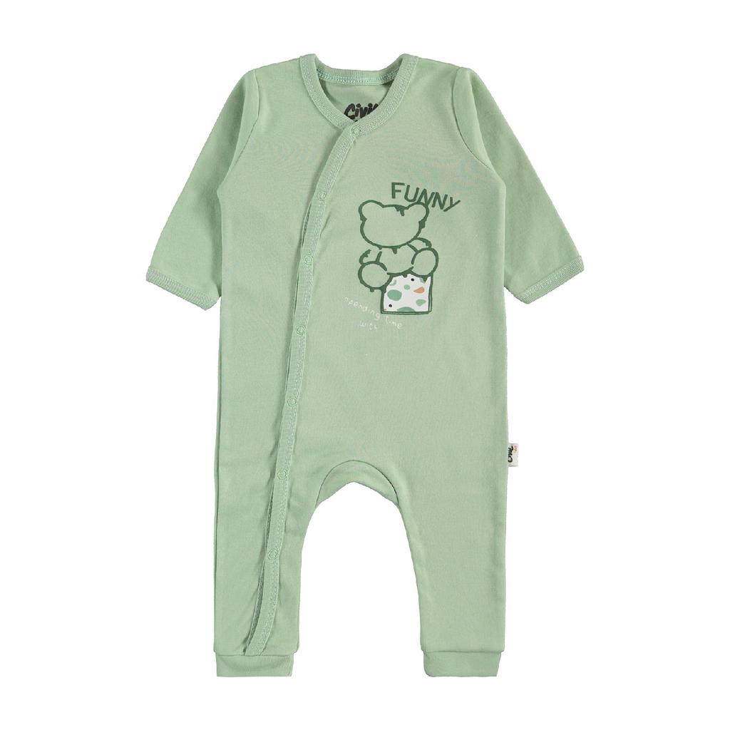 Baby Baby 2dílný overal 3-9 měsíců Indigo